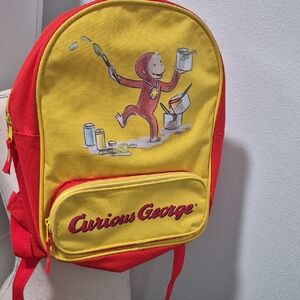 Kids Backpack - Red and Yellow